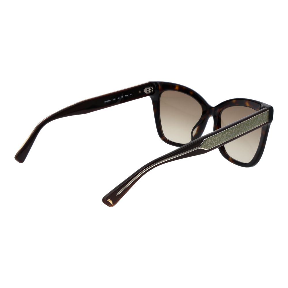 Longchamp Brown Acetate Sunglasses Longchamp