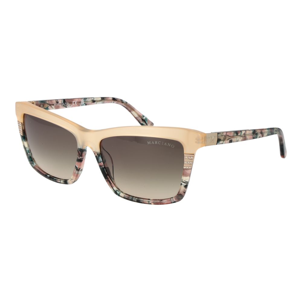 Marciano by Guess Beige Acetate Sunglasses Marciano by Guess