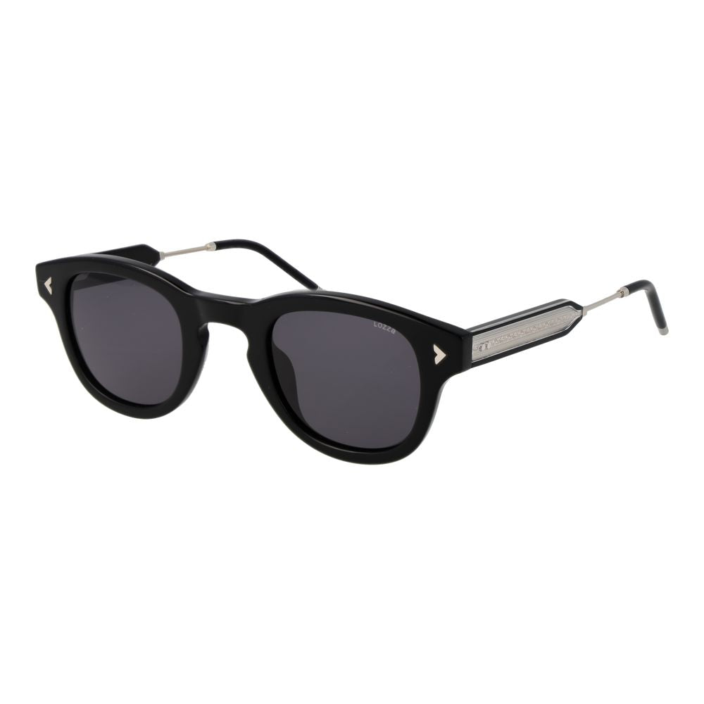 Lozza Black Cellulose Acetate Sunglasses Lozza