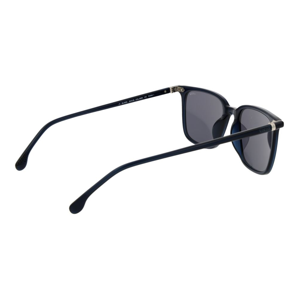 Lozza Blue Cellulose Acetate Sunglasses Lozza