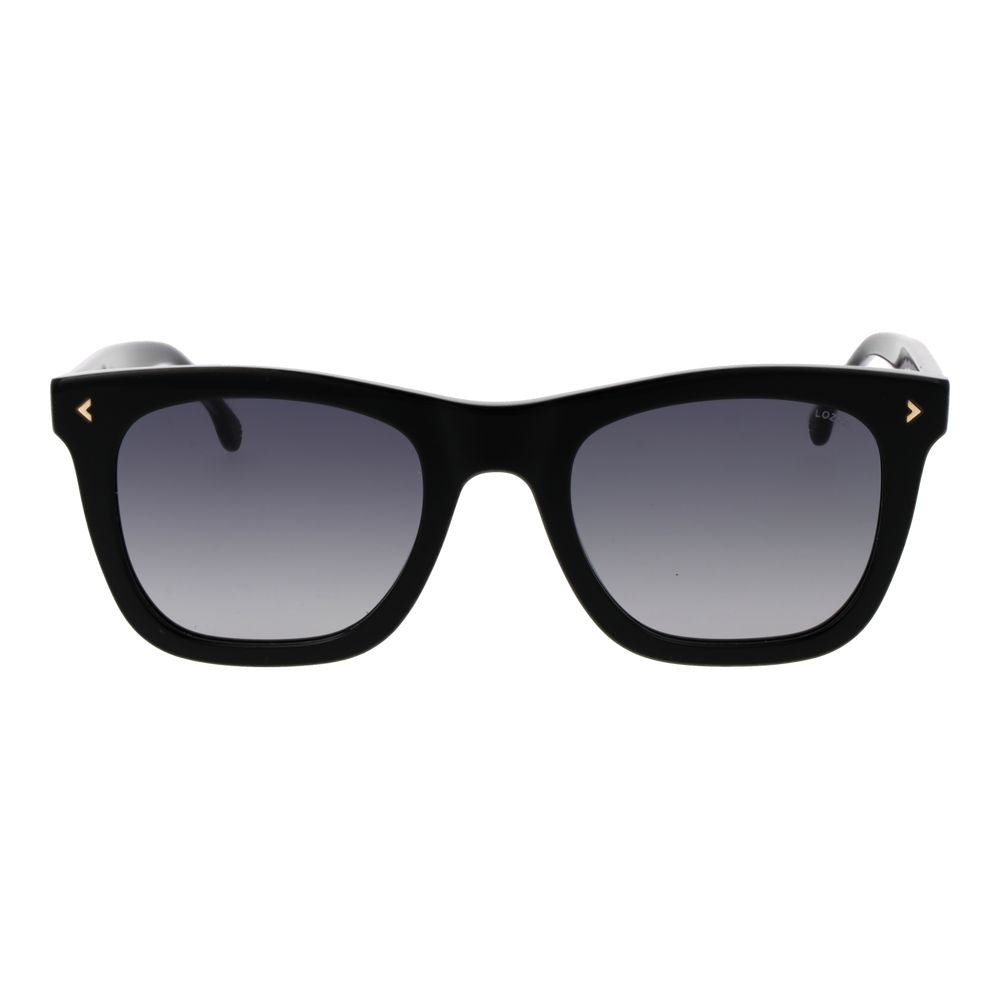Lozza Black Cellulose Acetate Sunglasses Lozza