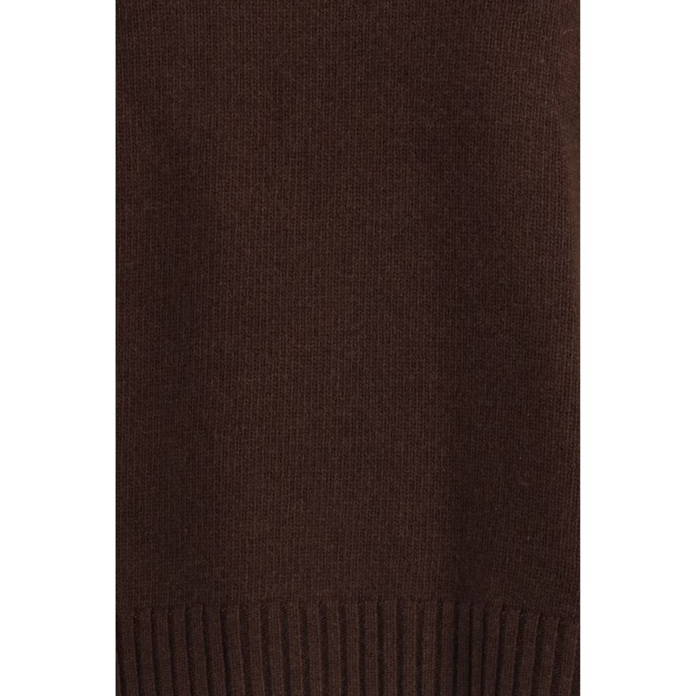 Max Mara Brown Fleece Wool Top