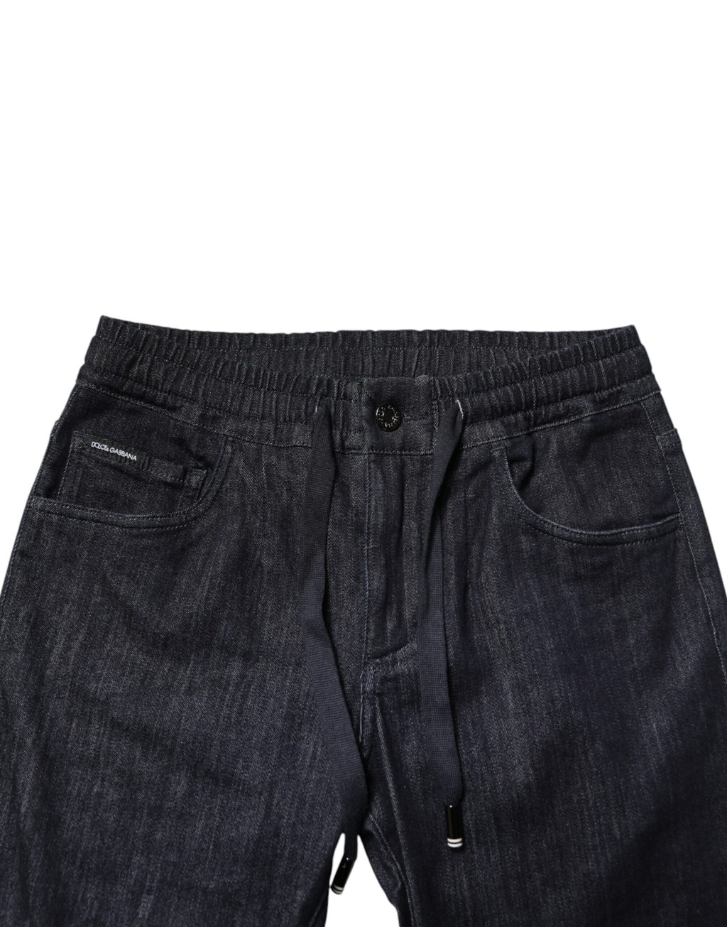 Dolce & Gabbana Black Cotton Stretch Skinny Denim Men Jeans - Eljoys Fashion 