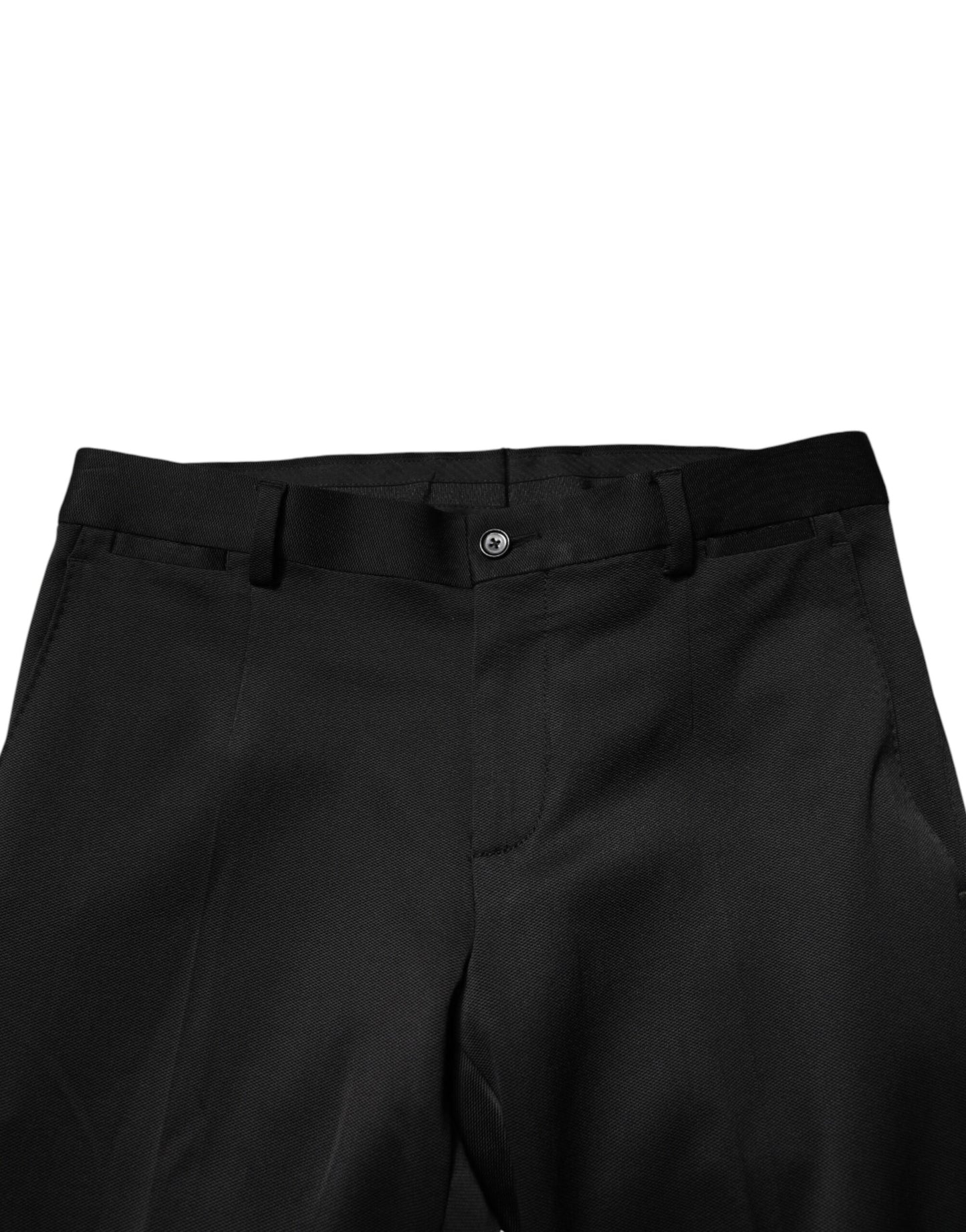 Dolce & Gabbana Black Viscose Dress Formal Men Trousers Pants Dolce & Gabbana
