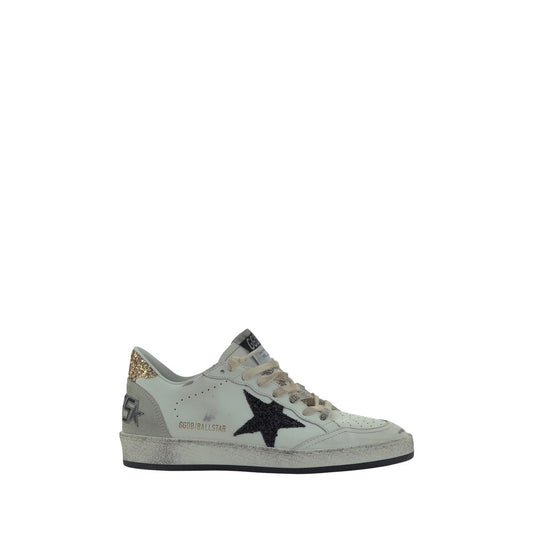 Golden Goose White Calf Leather Bos Taurus Low Top Sneakers Golden Goose