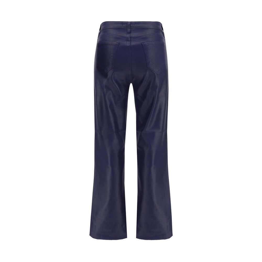 L'Agence Blue Cotton High-Waisted Jean L'Agence