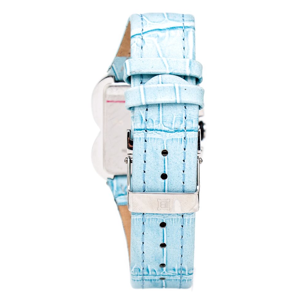 Laura Biagiotti Blue Leather Bracelet Watch Laura Biagiotti