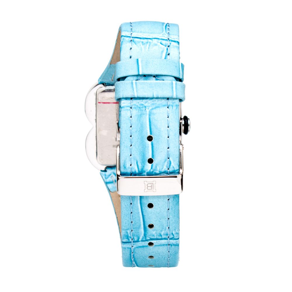 Laura Biagiotti Blue Leather Dress Watch Laura Biagiotti