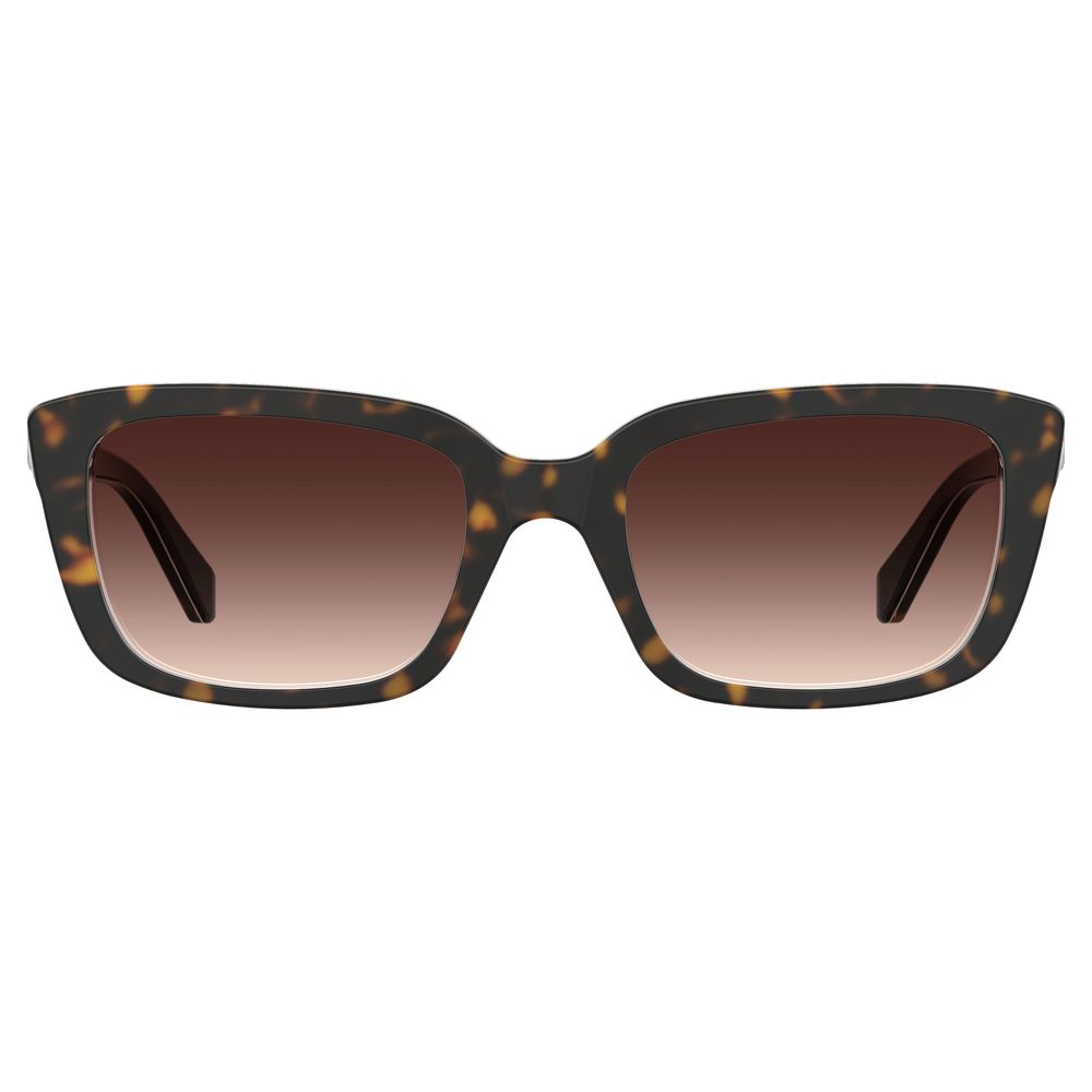 Love Moschino Brown Acetate Sunglasses Love Moschino