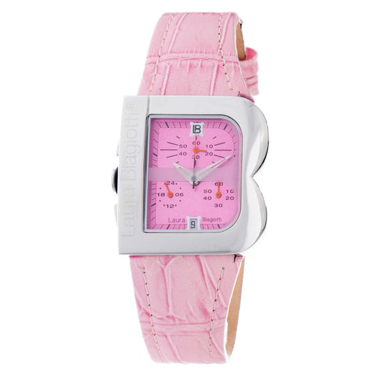 Laura Biagiotti Multicolor Leather Dress Watch Laura Biagiotti