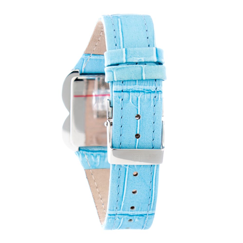 Laura Biagiotti Blue Leather Dress Watch Laura Biagiotti