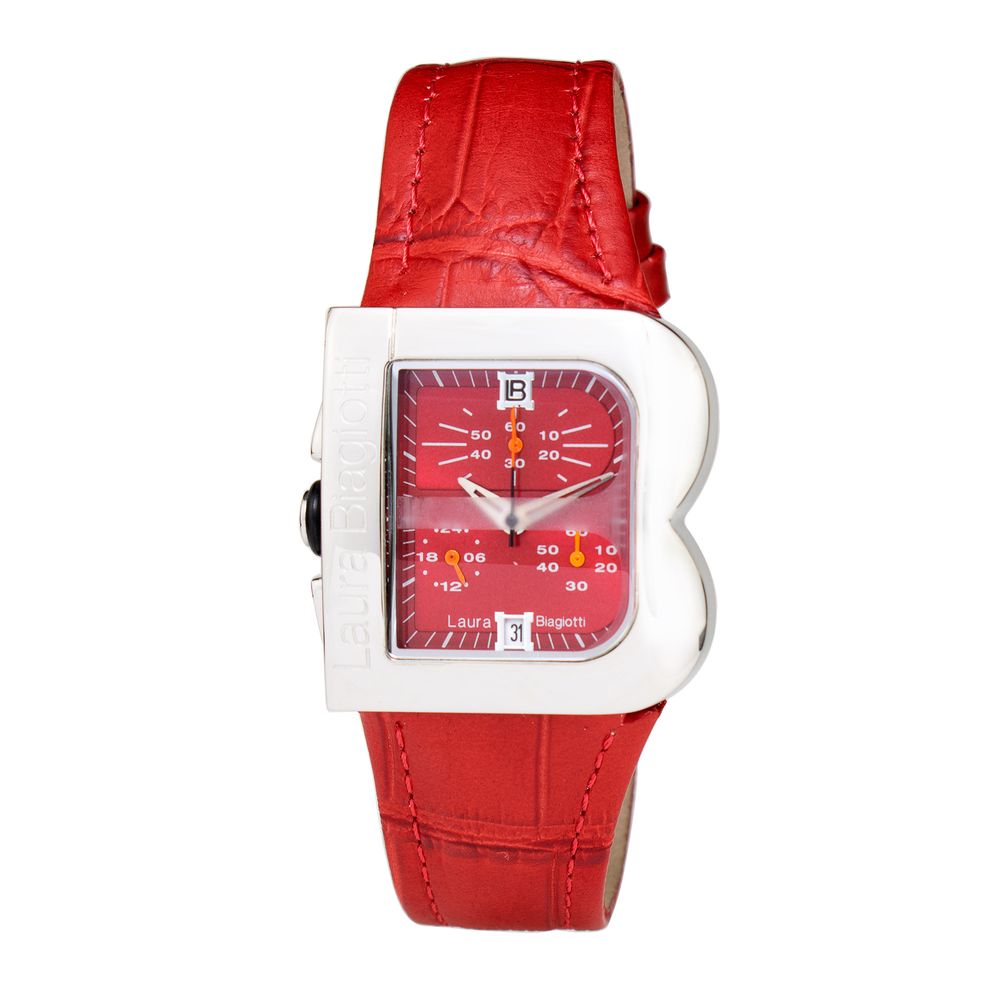 Laura Biagiotti Multicolor Leather Dress Watch Laura Biagiotti