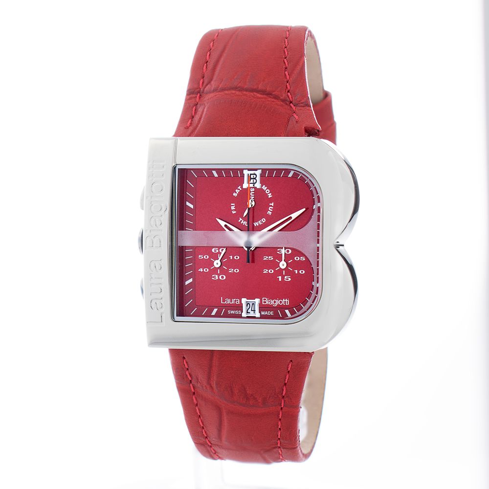 Laura Biagiotti Multicolor Leather Dress Watch Laura Biagiotti