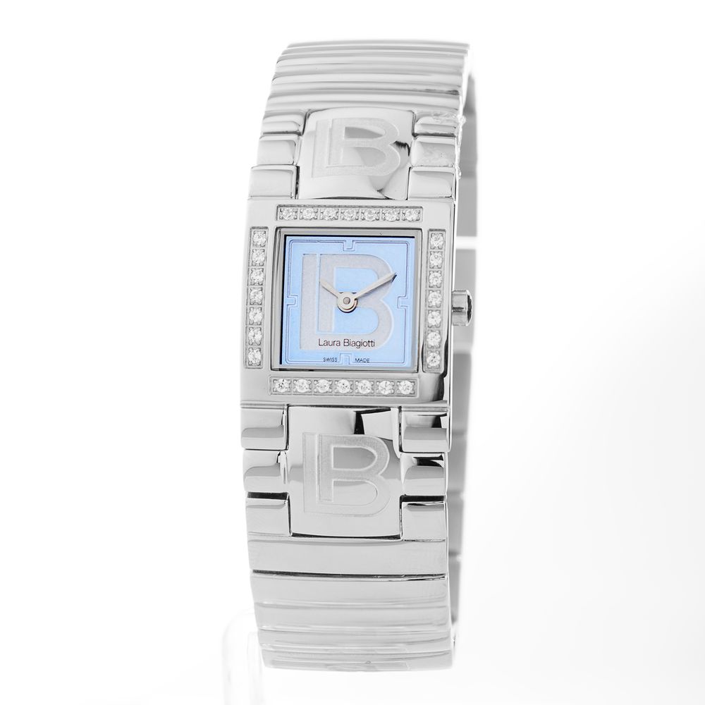 Laura Biagiotti Silver Stainless Steel Dress Watch Laura Biagiotti