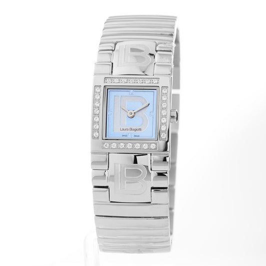 Laura Biagiotti Silver Stainless Steel Dress Watch Laura Biagiotti