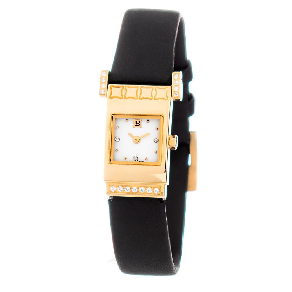 Laura Biagiotti Black Rubber Dress Watch Laura Biagiotti