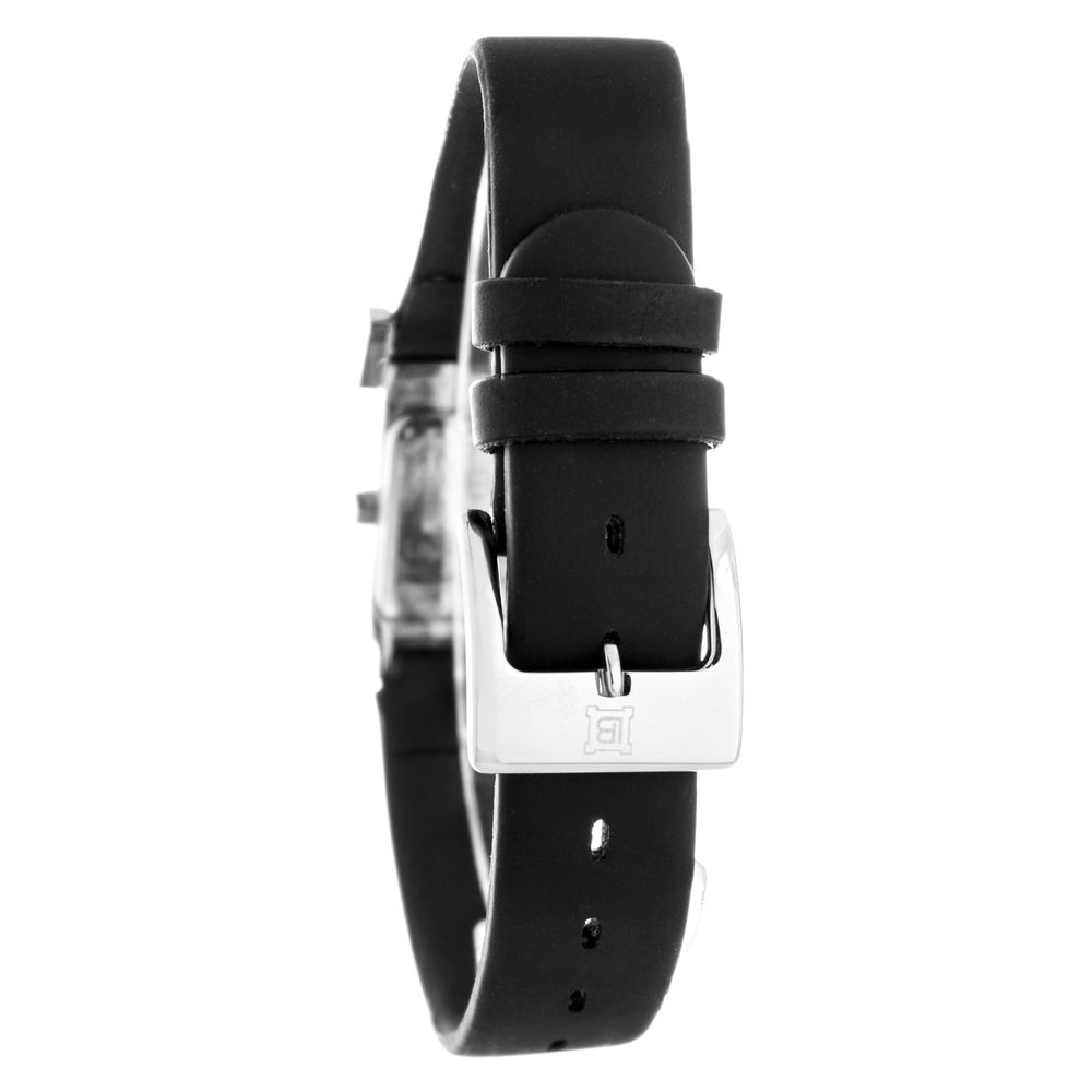 Laura Biagiotti Black Rubber Dress Watch Laura Biagiotti