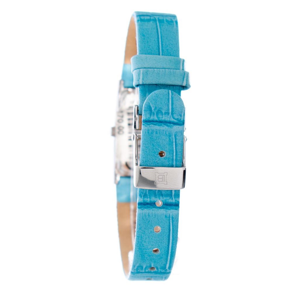 Laura Biagiotti Blue Leather Dress Watch Laura Biagiotti