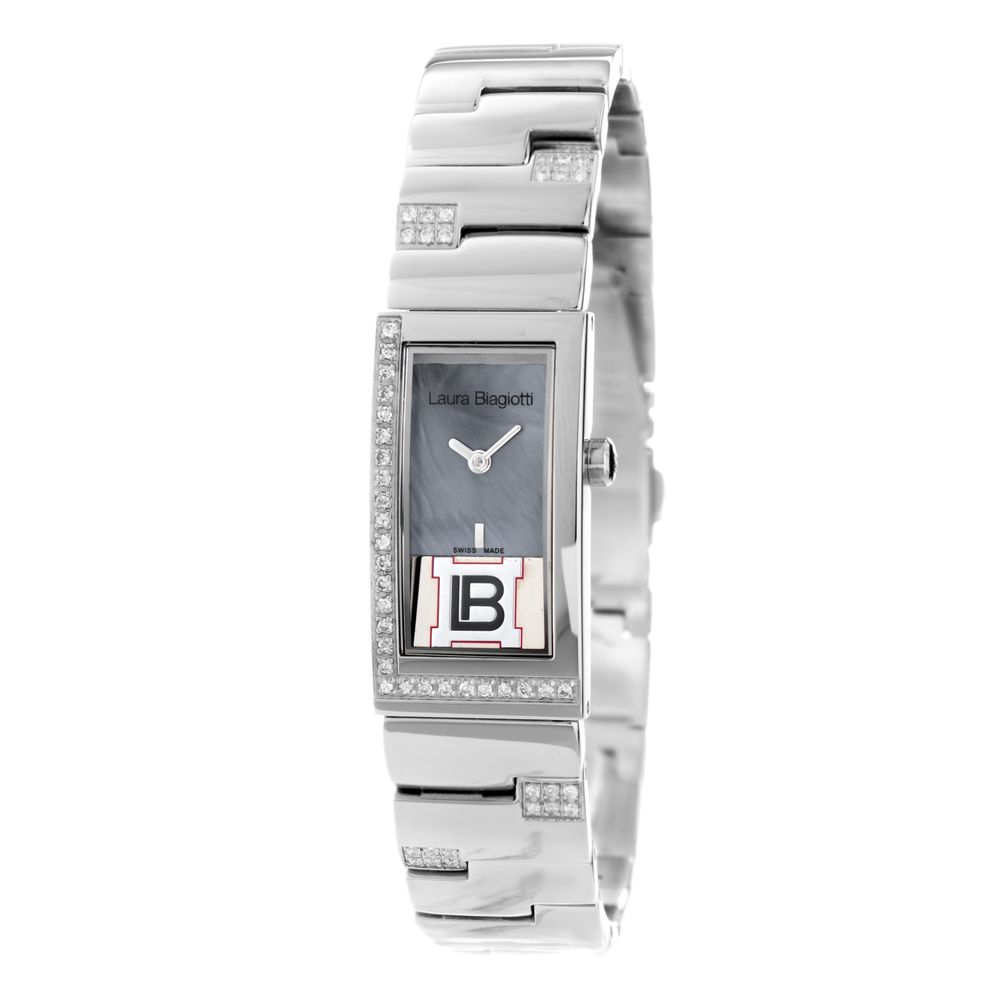 Laura Biagiotti Silver Stainless Steel Dress Watch Laura Biagiotti