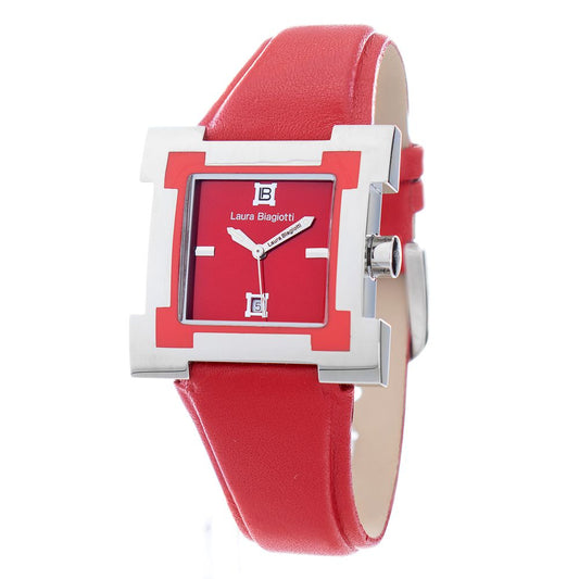 Laura Biagiotti Multicolor Leather Dress Watch Laura Biagiotti