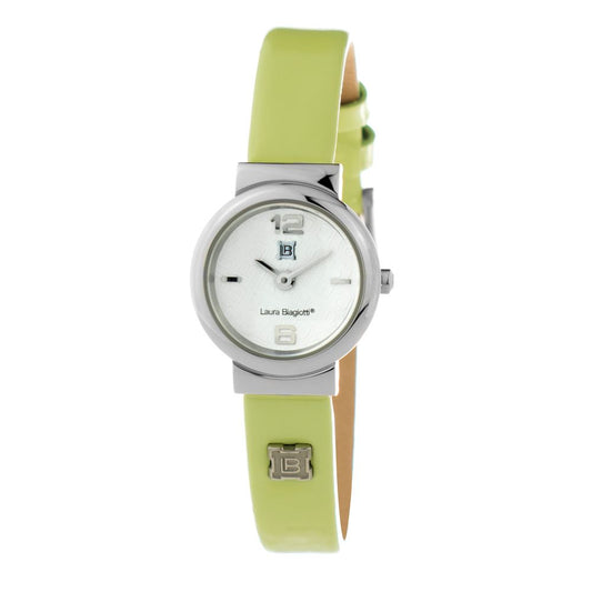 Laura Biagiotti Bicolor Leather Dress Watch Laura Biagiotti