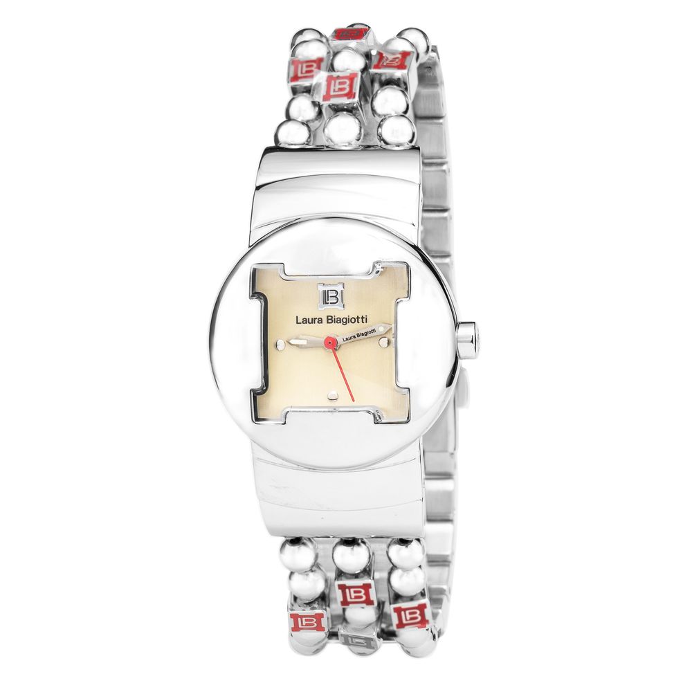 Laura Biagiotti Silver Stainless Steel Dress Watch Laura Biagiotti
