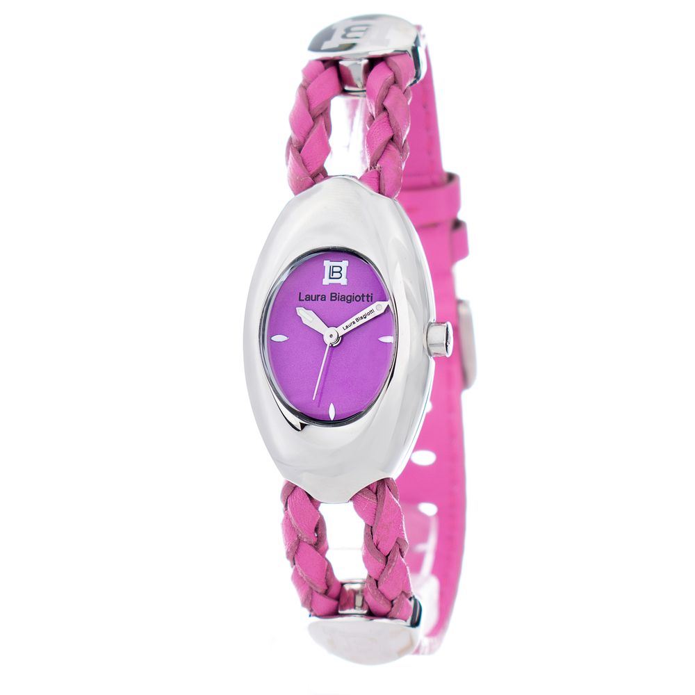 Laura Biagiotti Multicolor Leather Dress Watch Laura Biagiotti