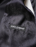 Dolce & Gabbana Blue Wool Single Breasted 3 Piece Men Suit - Eljoys Fashion 