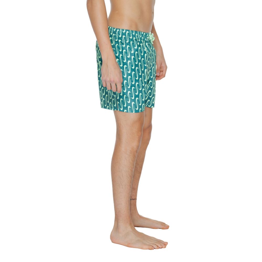 Nike Green Polyester Swim Shorts Nike