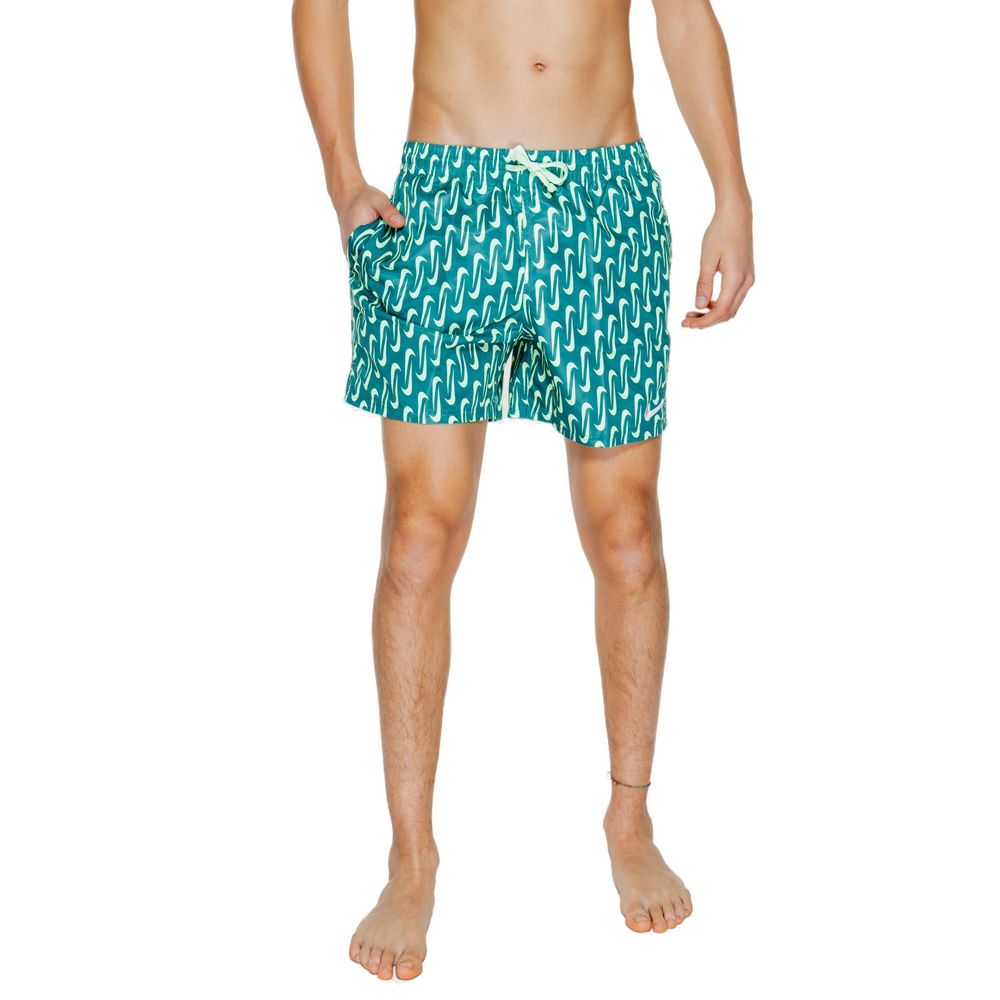 Nike Green Polyester Swim Shorts Nike