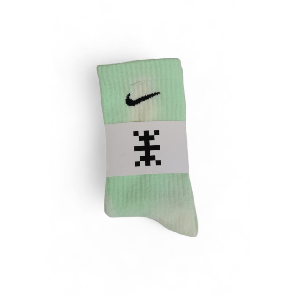 Nike Green Cotton Socks Nike