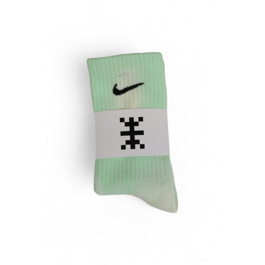 Nike Green Cotton Socks Nike