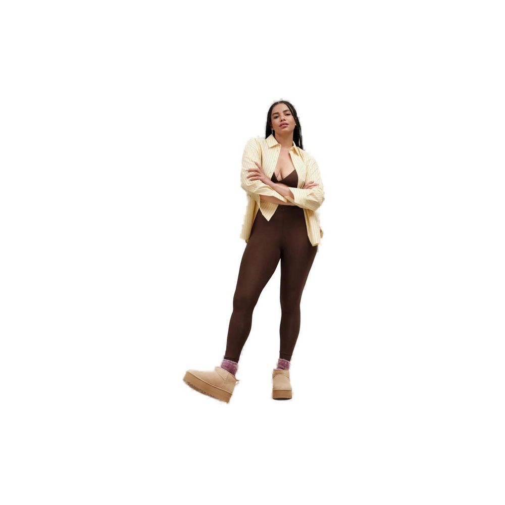 UGG Beige Suede Leather Ankle Boots UGG