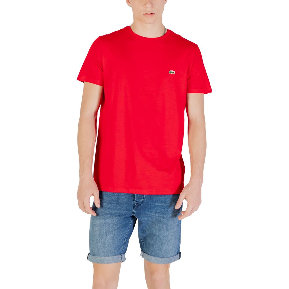 Lacoste Red Cotton Clothing Lacoste