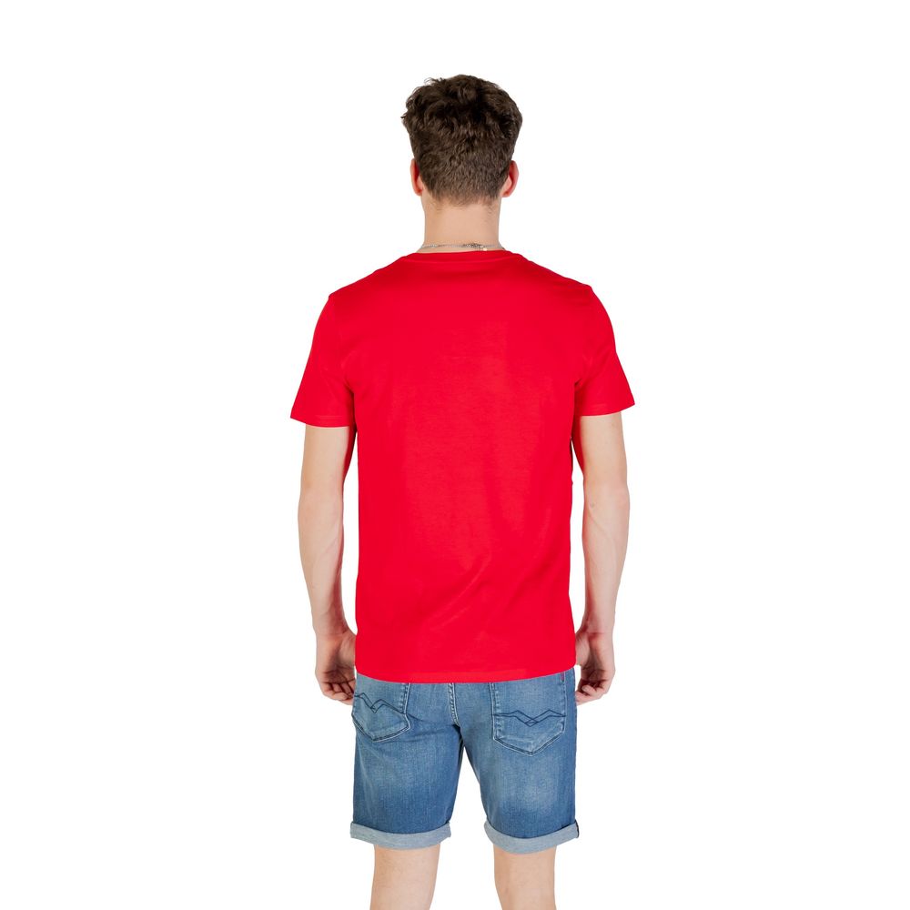 Lacoste Red Cotton Clothing Lacoste