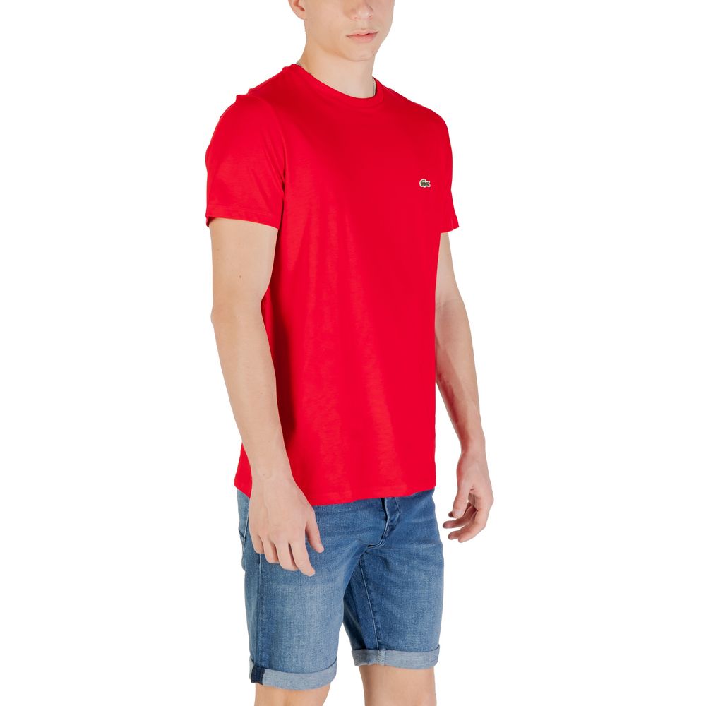 Lacoste Red Cotton Clothing Lacoste