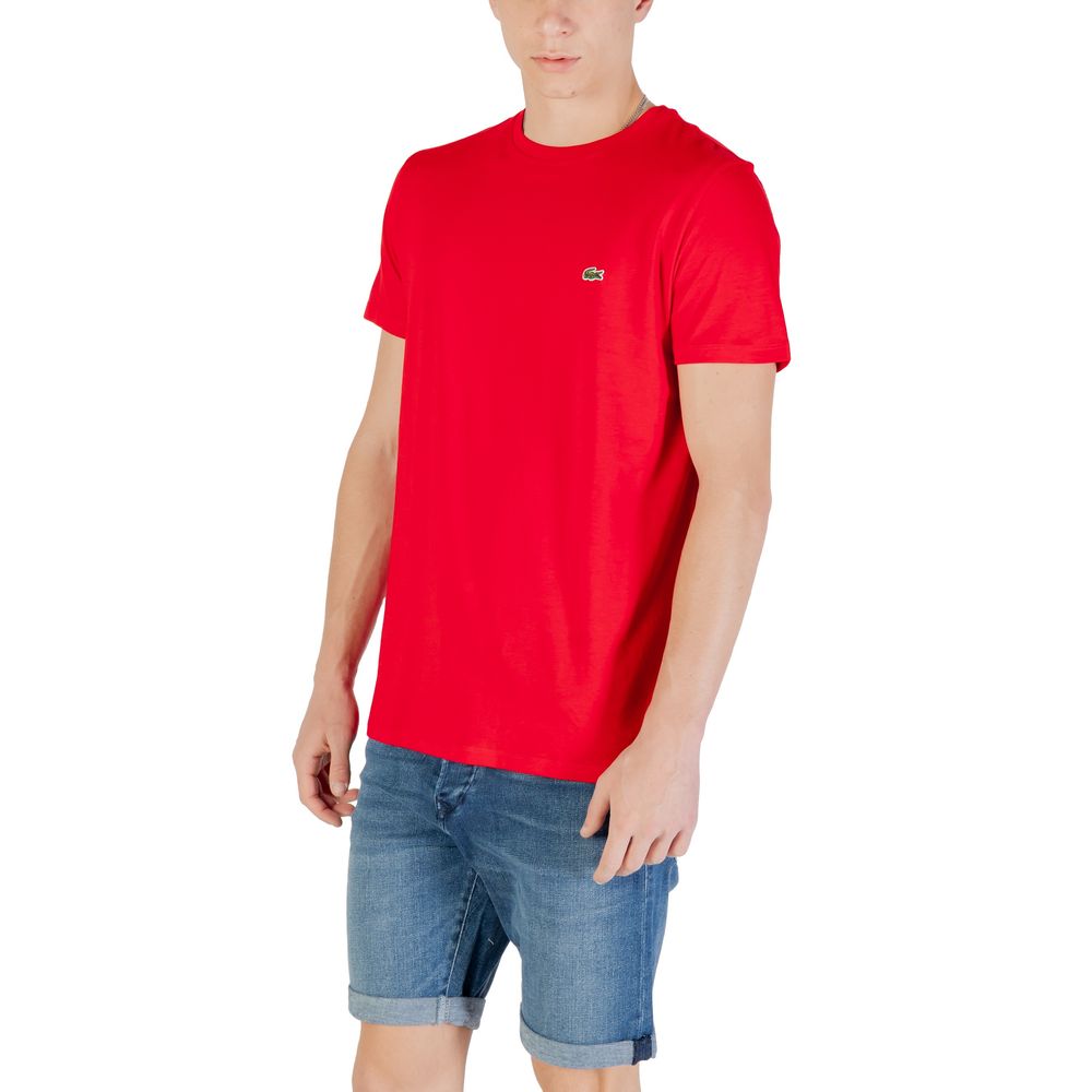 Lacoste Red Cotton Clothing Lacoste