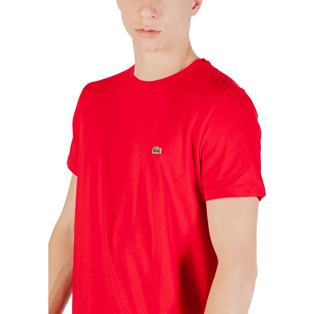 Lacoste Red Cotton Clothing Lacoste