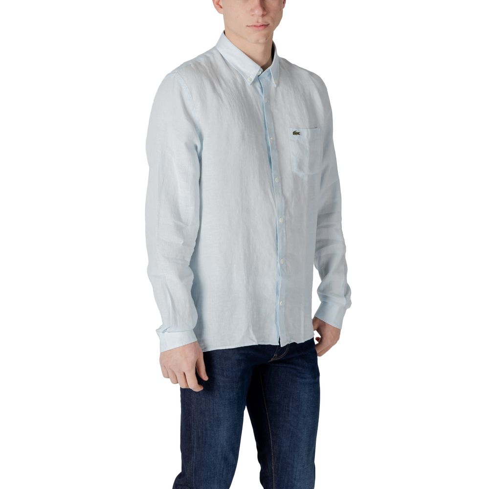 Lacoste Blue Linen Shirt Lacoste