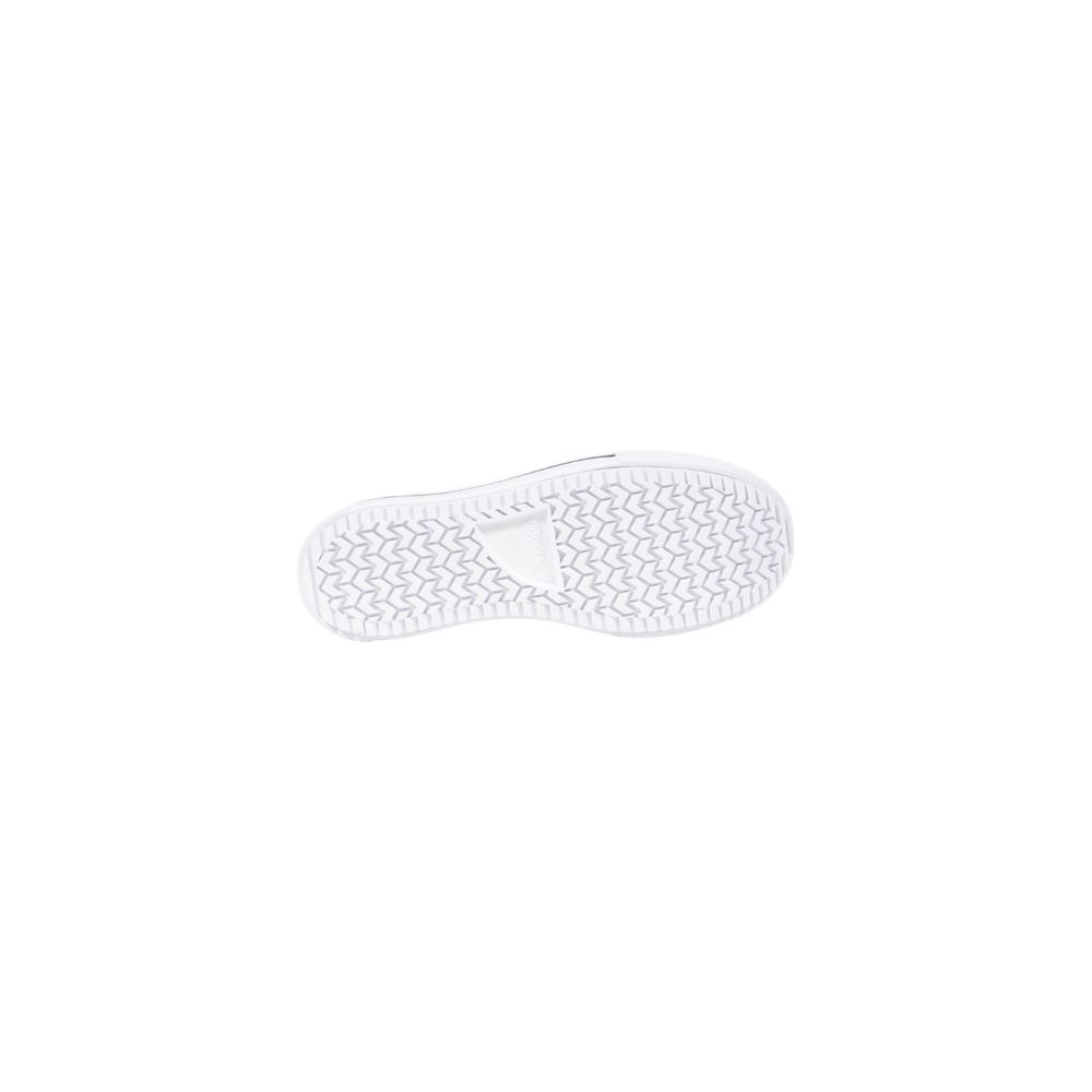 Converse Black And White Fabric Platform Sneakers Converse