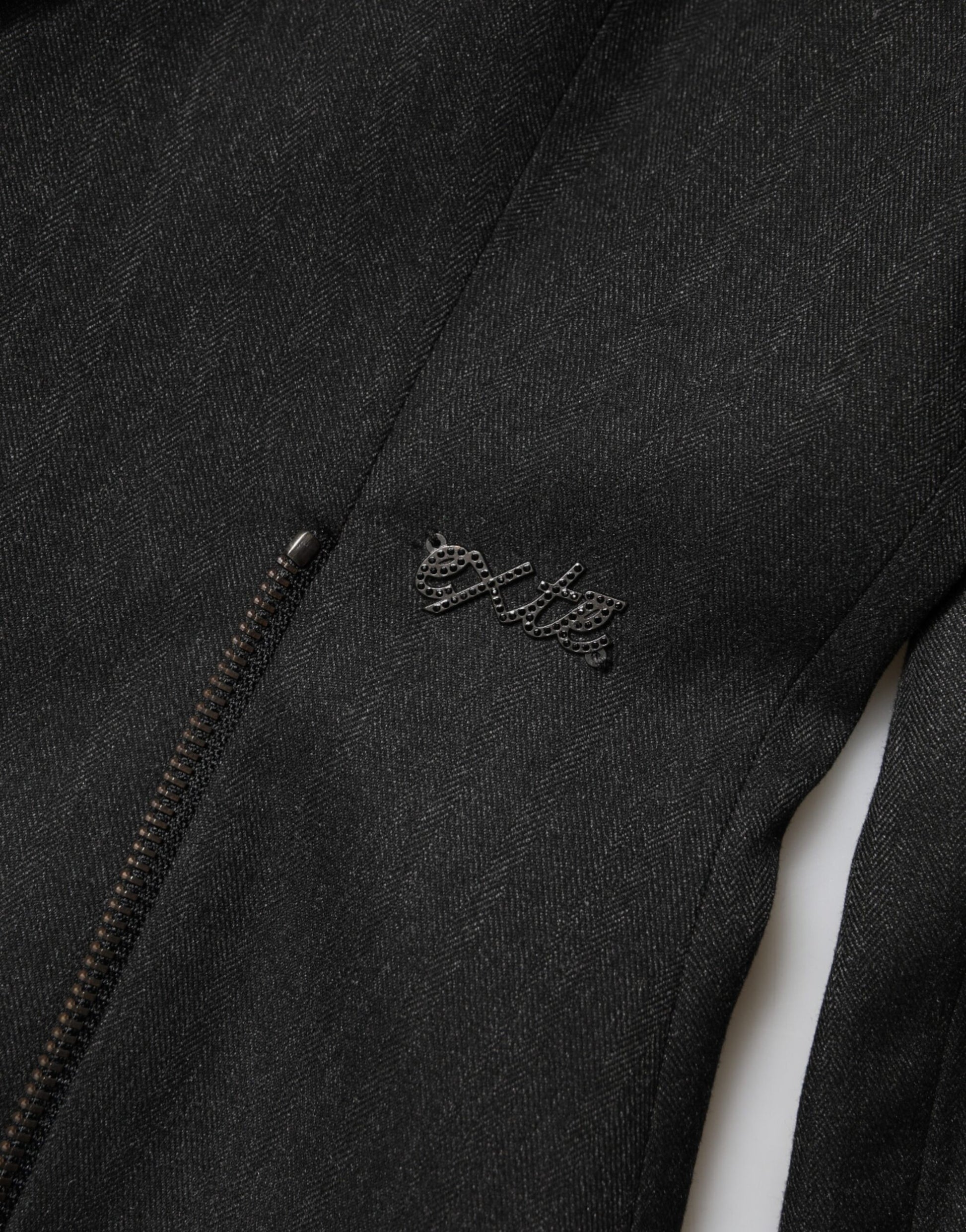 Exte Black Double Breasted Pants Blazer Jacket 2 Piece Suit Exte