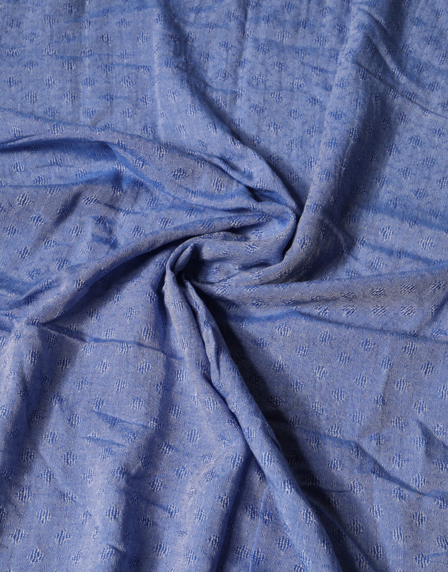 Dolce & Gabbana Blue Lace Stole Cotton Neck Wrap Shawl Scarf Dolce & Gabbana