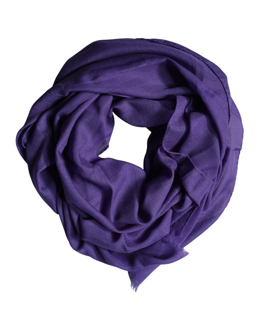 Dolce & Gabbana purple lace cotton stole, wrap shawl or scarf with intricate lace details and soft fabric.