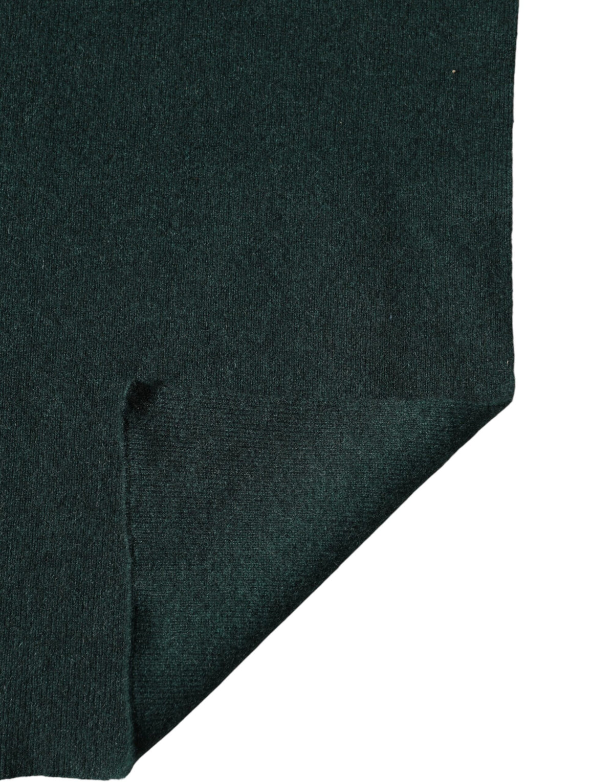 Dolce & Gabbana Green Cashmere Knitted Neck Wrap Shawl Scarf - Eljoys Fashion 