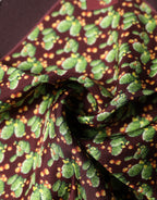 Dolce & Gabbana Brown Cactus Print Square Handkerchief Scarf - Eljoys Fashion 