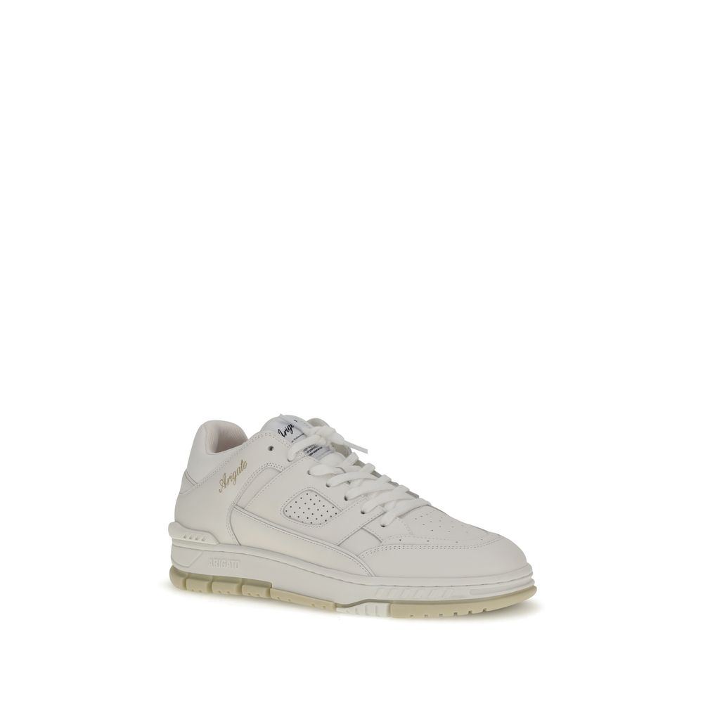 Axel Arigato White Calf Leather Bos Taurus Low Top Sneakers - Eljoys Fashion 