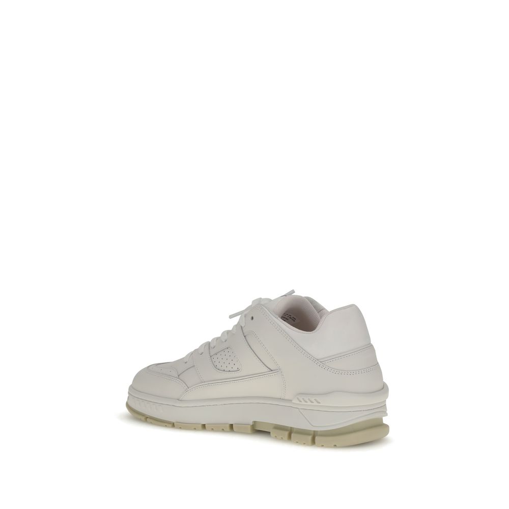 Axel Arigato White Calf Leather Bos Taurus Low Top Sneakers - Eljoys Fashion 