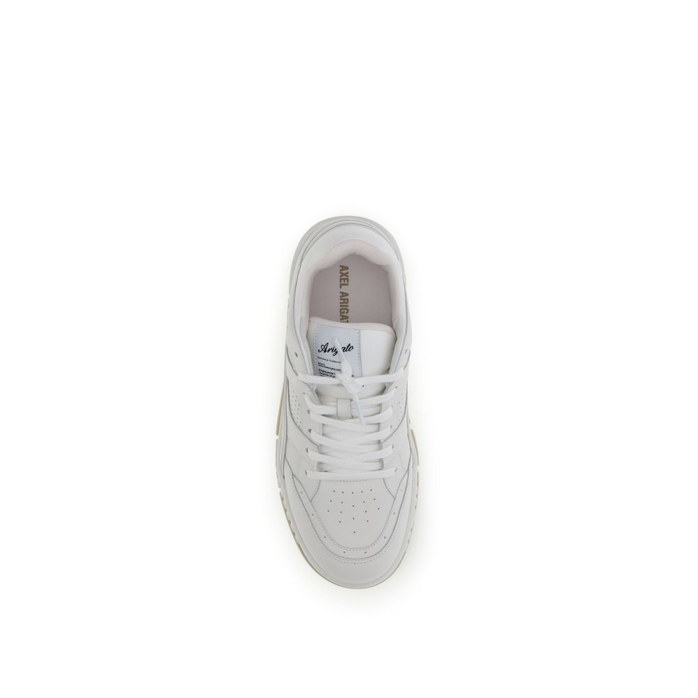Axel Arigato White Calf Leather Bos Taurus Low Top Sneakers - Eljoys Fashion 