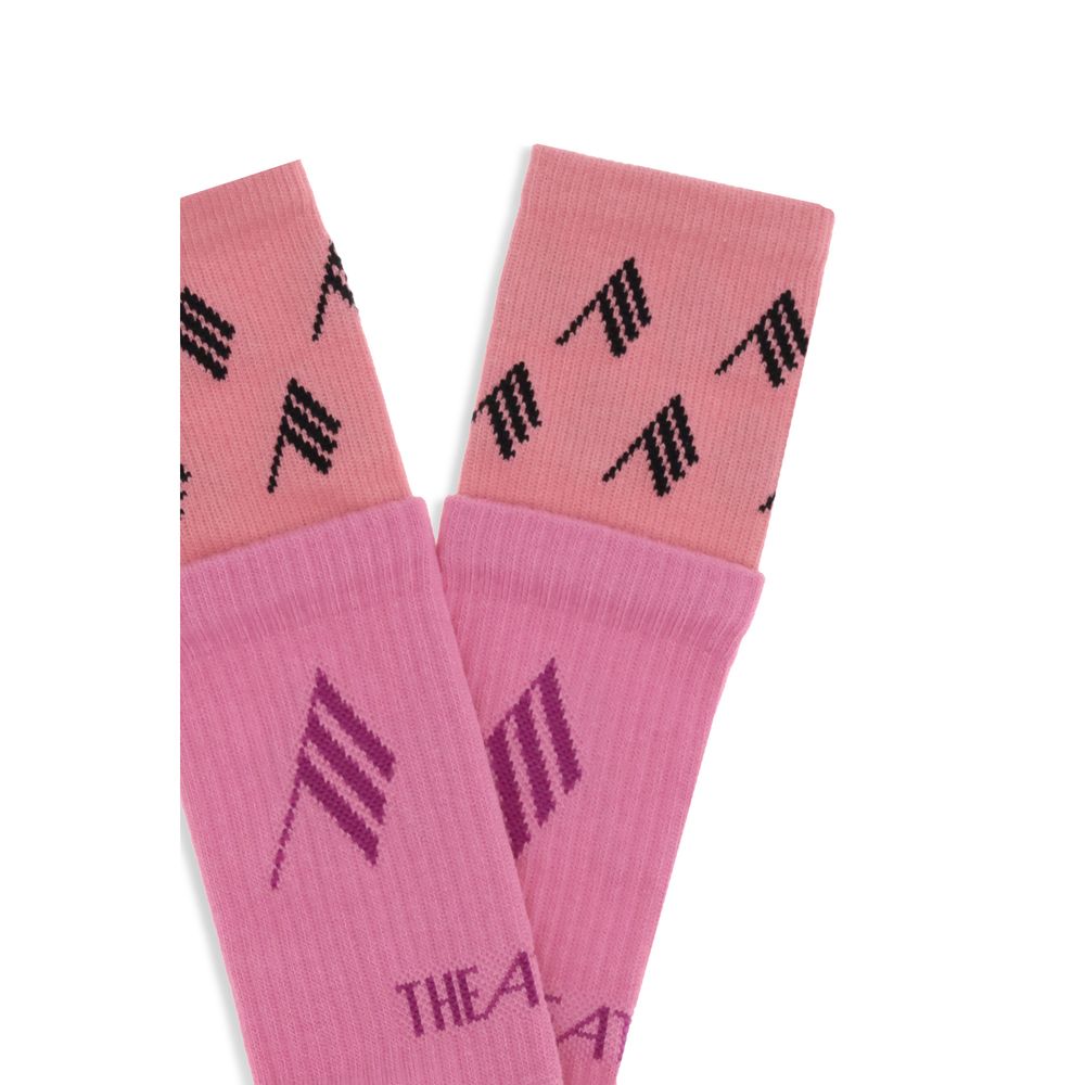 The Attico Multicolor Cotton Socks The Attico