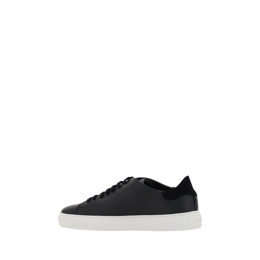 Axel Arigato Black Calf Leather Bos Taurus Low Top Sneakers Axel Arigato